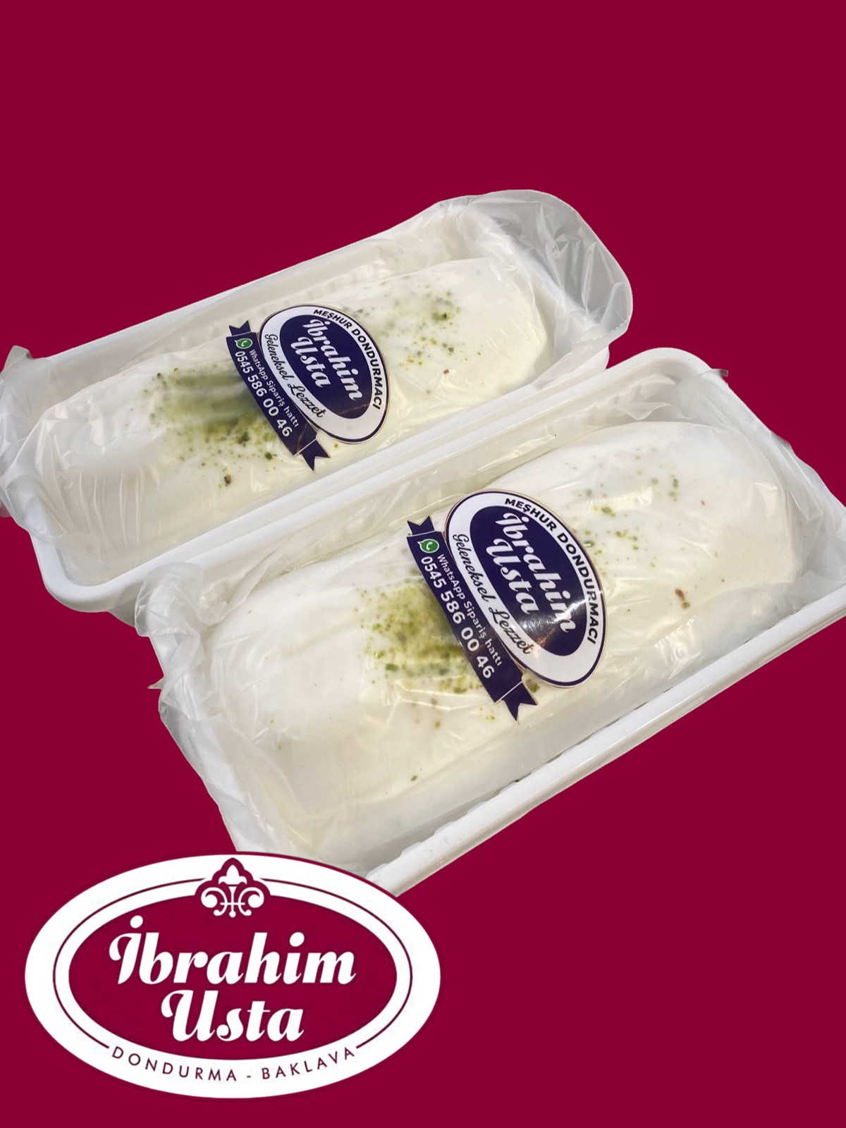 İbrahim Usta 1000GR KEÇİ SÜTLÜ DONDURMA 